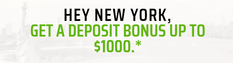 DraftKings New york welcome bonus