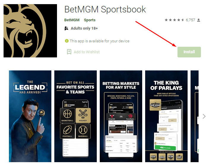betmgm app download